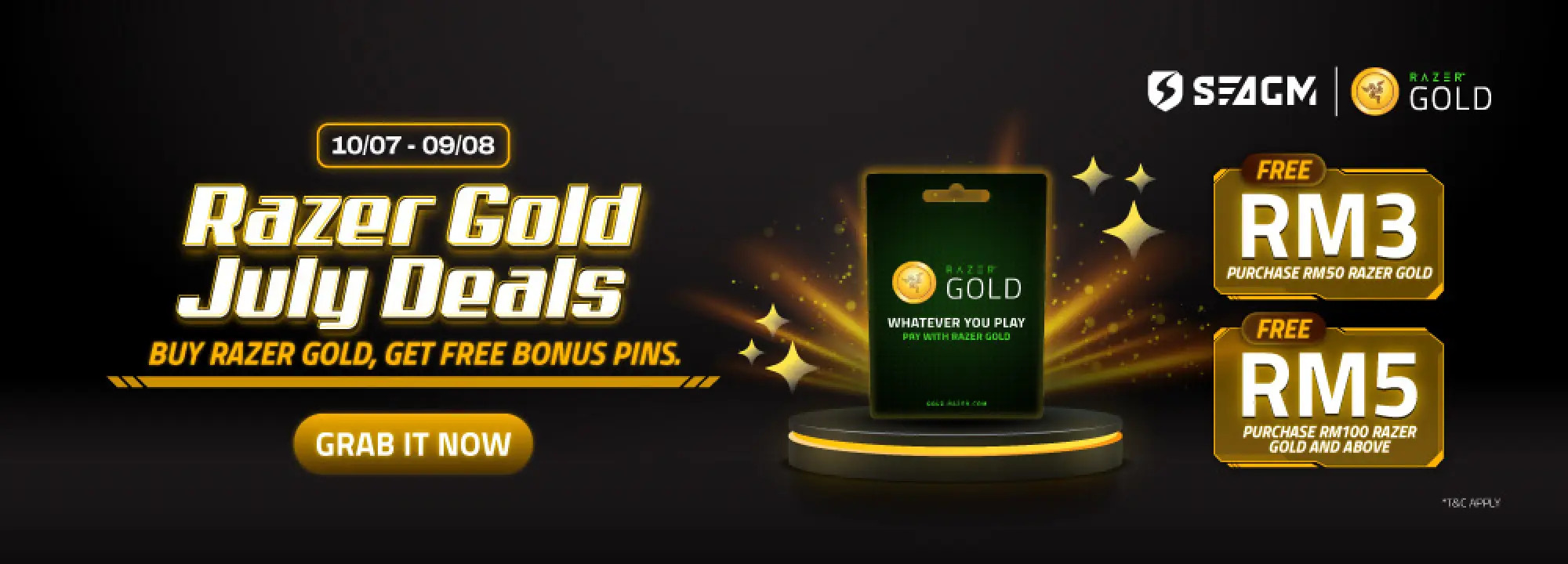 Promotional banner